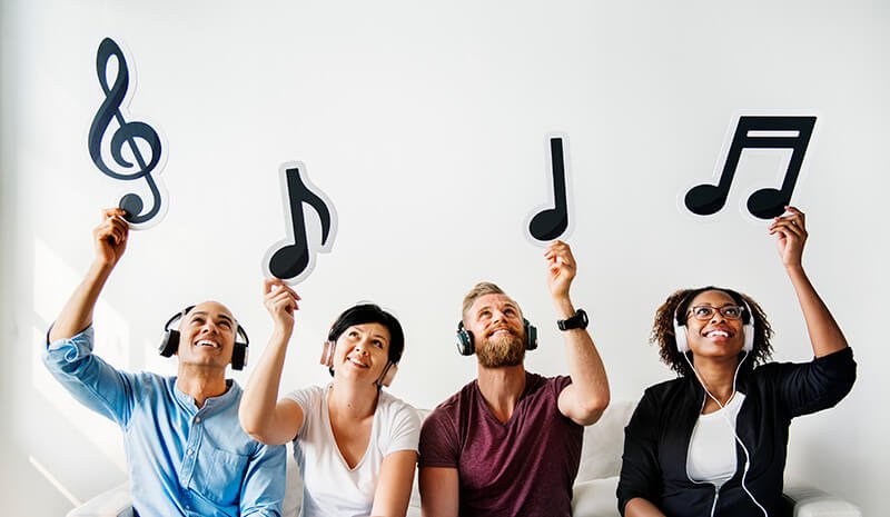 Aulas alinhadas ao seu gosto musical